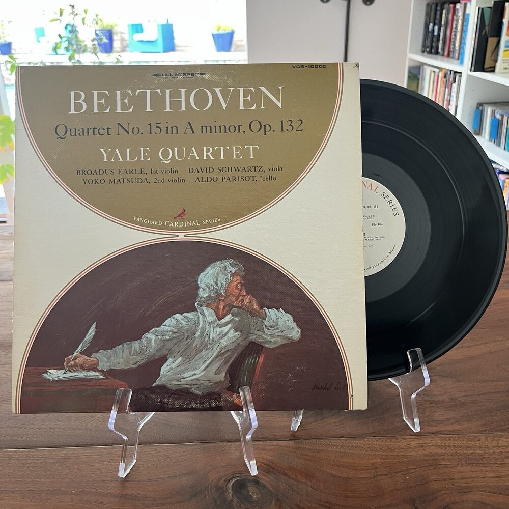 Beethoven Quartet no. 15, Op. 132 in A Minor Yale Quartet LP 1967 Vanguard 10005